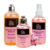 The Bath Store Japanese Cherry Blossom Trio - Complete skincare